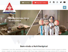 Tablet Screenshot of nutriterapica.com